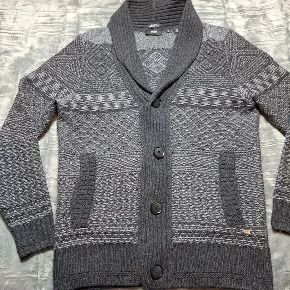 Hugo Boss Sweaters Hugo Boss Wool Cashmere Shawl Collar